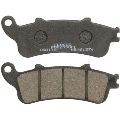 Bromsbeläggssats Ferodo Fdb2098ef Fram, Bak Bromsbeläggssats Ferodo Fdb2098ef Fram, Bak
