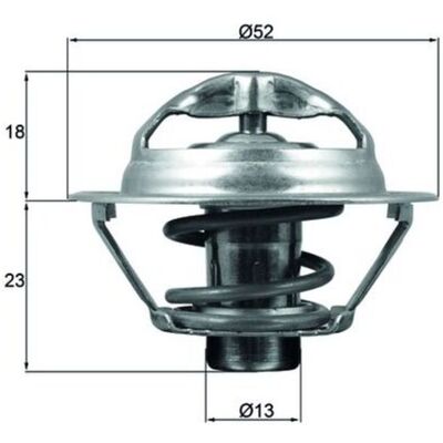 MAHLE ORIGINAL TX 175 95D - Vattentermostat - Renault/Nissan MAHLE ORIGINAL TX 175 95D - Vattentermostat - Renault/Nissan