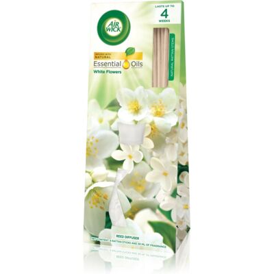 Air Wick White Flowers doftdiffusor - Blommig, Färsk, Vår - 30ml Air Wick White Flowers doftdiffusor - Blommig, Färsk, Vår - 30ml