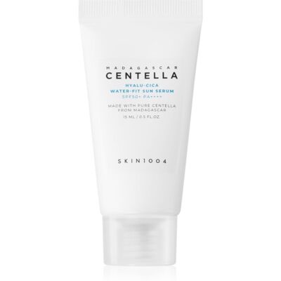 SKIN1004 Madagascar Centella Hyalu-Cica Water-Fit Sun Serum Skyddande serum med återfuktande effekt SPF 50+ 15 ml SKIN1004 Madagascar Centella Hyalu-Cica Water-Fit Sun Serum Skyddande serum med återfuktande effekt SPF 50+ 15 ml