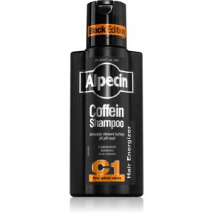 Alpecin Coffein Shampoo C1 Black Edition Koffeinschampo för män Stimulering för hårtillväxt 250 ml