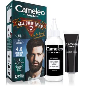 Delia Cosmetics Cameleo Men Hårfärg Skugga 4.0 Medium Brown 30 ml