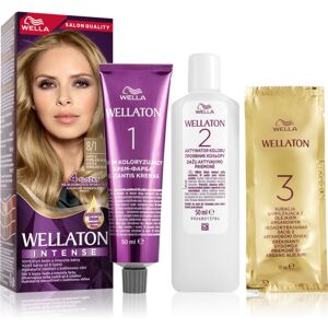 Wella Wellaton Intense Permanent hårfärgningsmedel Med arganolja Skugga 8/1 Light Ash Blonde 1 st.