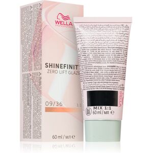 Wella Professionals Shinefinity Zero Lift Glaze demi-permanent hårfärg Skugga 09/36 - Vanilla Glaze 60 ml