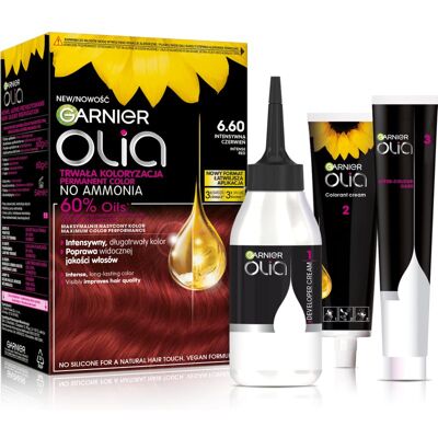 Garnier Olia Big Kit - Intens Röd - Hårfärgsset Garnier Olia Big Kit - Intens Röd - Hårfärgsset