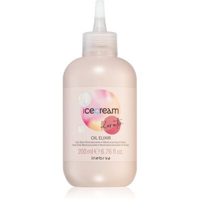 Ice Cream Keratin Hårolja från Inebrya - Närande & Reparerande - 200ml Ice Cream Keratin Hårolja från Inebrya - Närande & Reparerande - 200ml