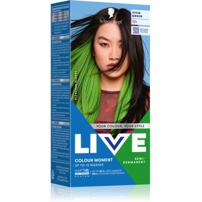 Schwarzkopf Vivid Green Hårfärg - Permanent och Livfull Färg Schwarzkopf Vivid Green Hårfärg - Permanent och Livfull Färg