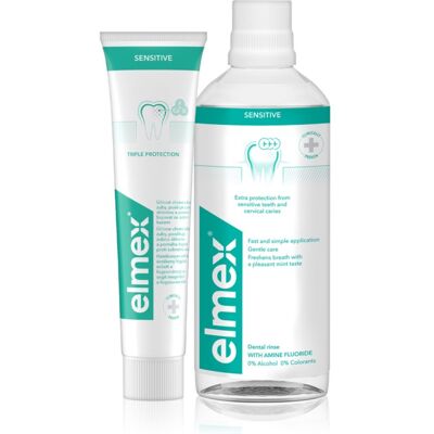 Elmex Sensitive kit med tandvård För känsliga tänder Elmex Sensitive kit med tandvård För känsliga tänder
