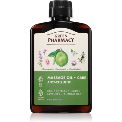 Green Pharmacy Essential oils of Lime Massage Oil Massageolja mot celluliter 200 ml Green Pharmacy Essential oils of Lime Massage Oil Massageolja mot celluliter 200 ml