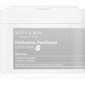 Mary & May Hyaluronsyra och Panthenol Hydrateringsmask - Arkmaskar Mary & May Hyaluronsyra och Panthenol Hydrateringsmask - Arkmaskar