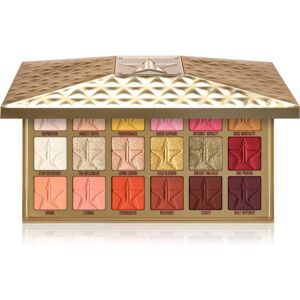 Jeffree Star Cosmetics Artisty Palette Gold Blooded Palett för ögonskugga 18x1.5 g