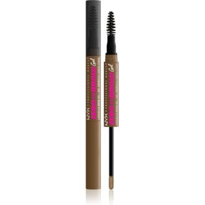 NYX Professional Makeup Zero To Brow Gel Ögonbrynsgel med applikator Skugga 03 Taupe 2 ml
