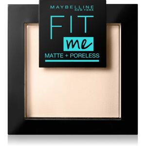 MAYBELLINE NEW YORK Fit Me! Matte+Poreless Mattifierande pulver Skugga 120 Classic Ivory 9 g