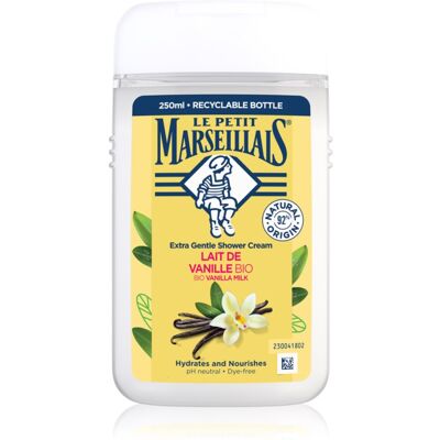 Le Petit Marseillais Vanilla Milk BIO Krämig duschgel 250 ml Le Petit Marseillais Vanilla Milk BIO Krämig duschgel 250 ml