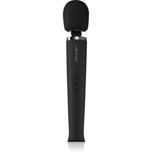 le Wand Rechargeable Massager vibrating massagehuvud och vibrator black 36 cm
