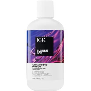 Igk Blonde Pop Purple Toning Shampoo - Ljusar och Neutraliserar Blondt Hår Igk Blonde Pop Purple Toning Shampoo - Ljusar och Neutraliserar Blondt Hår