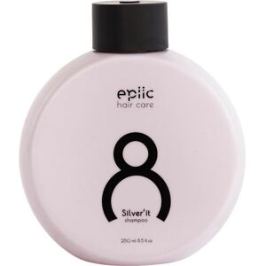 Epiic Hair Care Nr. 8 Silver'it Shampoo - Hårvård för blont/grått hår Epiic Hair Care Nr. 8 Silver'it Shampoo - Hårvård för blont/grått hår