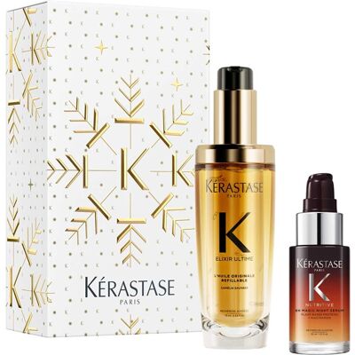 Kerastase Elixir L'Huile Originale + 8h Magic Serum Holiday Set 2026 Kerastase Elixir L'Huile Originale + 8h Magic Serum Holiday Set 2026