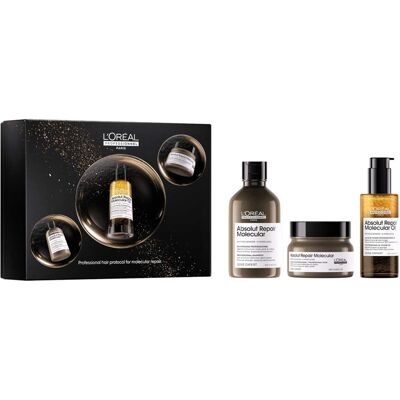 Loreal Serie Expert L'Oréal Pro Serie Expert Absolut Repair Molecular Trio Set Loreal Serie Expert L'Oréal Pro Serie Expert Absolut Repair Molecular Trio Set