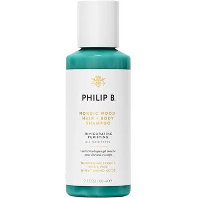 Philip B Nordic Wood Hår- och Kroppsshampon 60ml Philip B Nordic Wood Hår- och Kroppsshampon 60ml