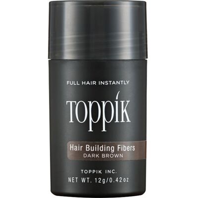 Toppik Hair Building Fibers Dark Brown 12g Toppik Hair Building Fibers Dark Brown 12g