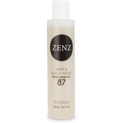 Zenz Organic Fresh Herbs No. 87 Hårbehandling - Djup rengöring & Näring - 200 ml Zenz Organic Fresh Herbs No. 87 Hårbehandling - Djup rengöring & Näring - 200 ml