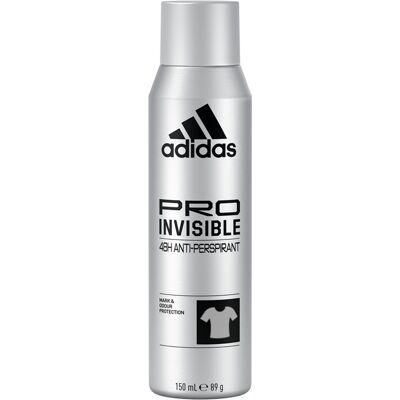 Adidas Pro Invisible Men 48h Anti-Perspirant Deo Spray 150ml Adidas Pro Invisible Men 48h Anti-Perspirant Deo Spray 150ml