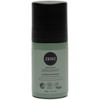 Zenz Sandelträ Deodorant - Naturlig, Ekologisk, 50ml Zenz Sandelträ Deodorant - Naturlig, Ekologisk, 50ml