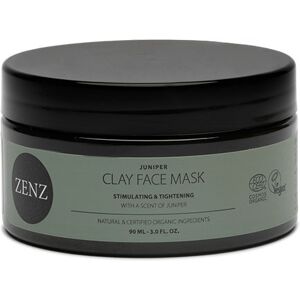Zenz Enbärslera Ansiktsmask - Djup rengöring, Fukt, Lugnar - 90ml Zenz Enbärslera Ansiktsmask - Djup rengöring, Fukt, Lugnar - 90ml