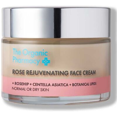 The Organic Pharmacy Rose Rejuvenating Face Cream 50ml The Organic Pharmacy Rose Rejuvenating Face Cream 50ml