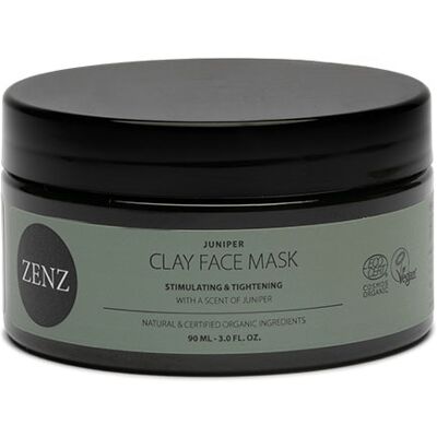 Zenz Enbärslera Ansiktsmask - Djup rengöring, Fukt, Lugnar - 90ml Zenz Enbärslera Ansiktsmask - Djup rengöring, Fukt, Lugnar - 90ml
