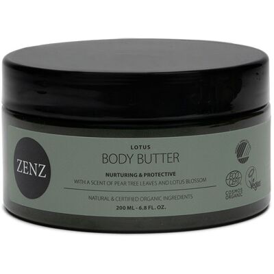 Zenz Lotus Body Butter - Återfuktande Vegansk Hudvård Zenz Lotus Body Butter - Återfuktande Vegansk Hudvård