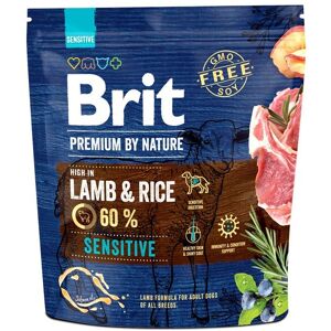 Brit Premium by Nature Känslig lamm och ris torrfoder - 1kg Brit Premium by Nature Känslig lamm och ris torrfoder - 1kg