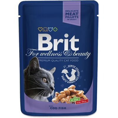 BRIT Premium Kat Foder med Torsk BRIT Premium Kat Foder med Torsk