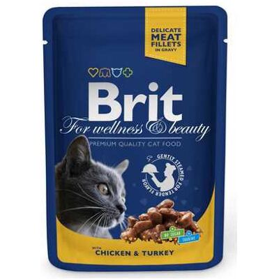 BRIT Premium Vuxen Kattmat med Kyckling och Kalkon BRIT Premium Vuxen Kattmat med Kyckling och Kalkon