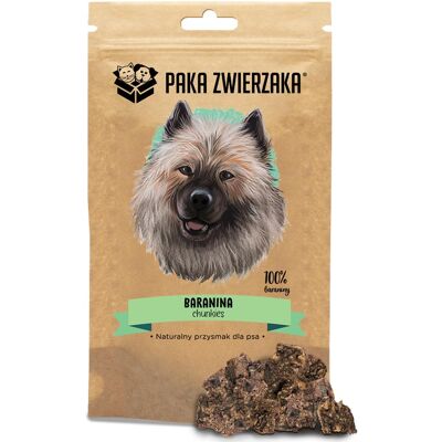 Paka Zwierzaka Chunkies Lamm 100% 80 G Naturligt Hundgodis Paka Zwierzaka Chunkies Lamm 100% 80 G Naturligt Hundgodis