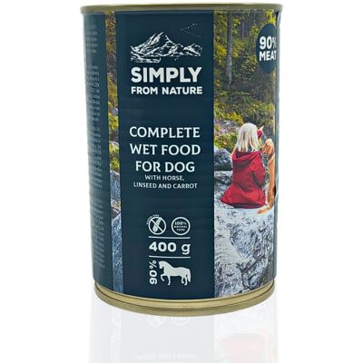 Simply from Nature Viltmat med hjort och linfrö - Hundfoder Simply from Nature Viltmat med hjort och linfrö - Hundfoder