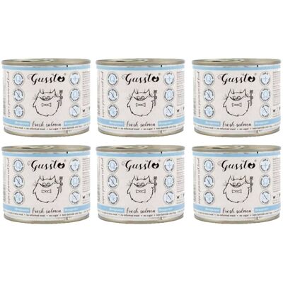 GUSSTO Cat Fresh Salmon - Lax, Proteinfri, 200g GUSSTO Cat Fresh Salmon - Lax, Proteinfri, 200g