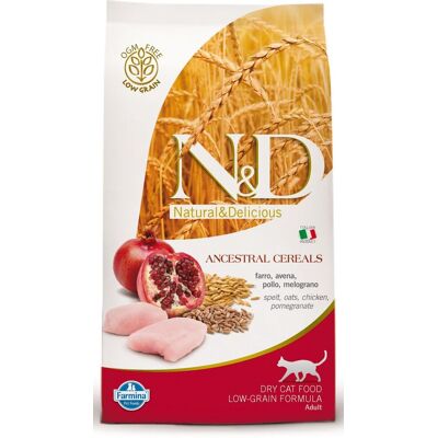 Farmina N&D Äldre Vete Kattfoder - Kyckling och Granat 1,5Kg Farmina N&D Äldre Vete Kattfoder - Kyckling och Granat 1,5Kg