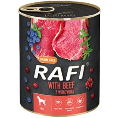 Rafi Nötkött Blåbär Tjärnväg - Hundmat Rafi Nötkött Blåbär Tjärnväg - Hundmat