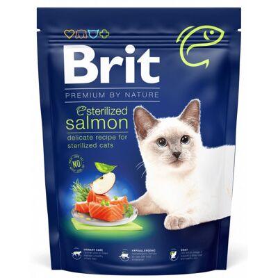 Brit Premium Lax katmat - Naturlig & Hypoallergen - 300g Brit Premium Lax katmat - Naturlig & Hypoallergen - 300g