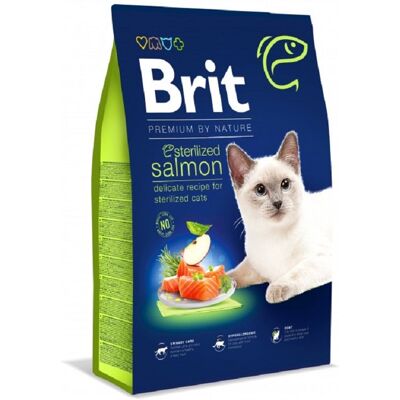 Brit Cat Premium By Nature Steriliserad Lax 800 G Brit Cat Premium By Nature Steriliserad Lax 800 G