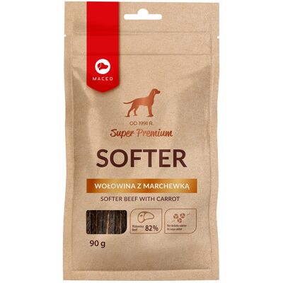 Maced Super Premium Mjuka Hundgodisbitar Nötkött Med Morötter 90 G Maced Super Premium Mjuka Hundgodisbitar Nötkött Med Morötter 90 G