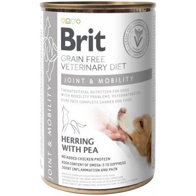 BRIT Veterinary Diet Hundled och rörlighet - Glutenfri - 24x400 g BRIT Veterinary Diet Hundled och rörlighet - Glutenfri - 24x400 g