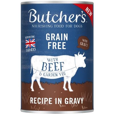 Butcher's Original glutenfri hundfoder - 48x400g Butcher's Original glutenfri hundfoder - 48x400g