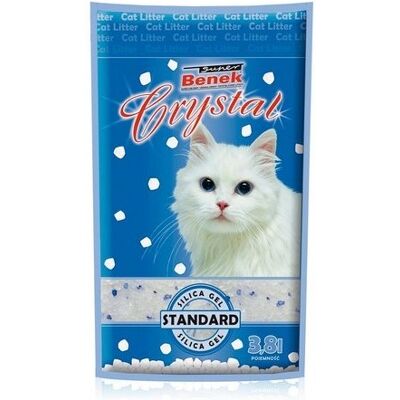 Benek Super Crystal 7,6 Liter Kattsand Benek Super Crystal 7,6 Liter Kattsand