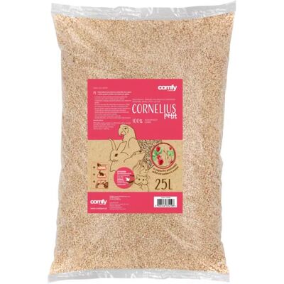 COMFY Cornelius Jordgubbsströ för smådjur - 25L COMFY Cornelius Jordgubbsströ för smådjur - 25L