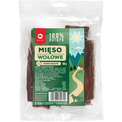 Maced Naturligt Nötkött 150 G Maced Naturligt Nötkött 150 G