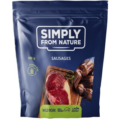 Simply From Nature Korv Med Vildsvin Korv Med Vildsvin 300 G Simply From Nature Korv Med Vildsvin Korv Med Vildsvin 300 G