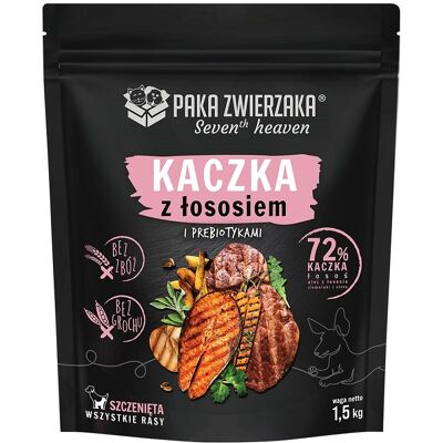 PAKA ZWIERZAKA Seventh Heaven - Torrfoder anka och lax - Känslig formel PAKA ZWIERZAKA Seventh Heaven - Torrfoder anka och lax - Känslig formel